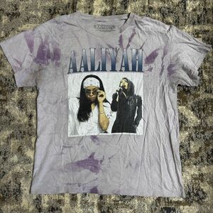 Aaliyah purple Tie-Dye size L